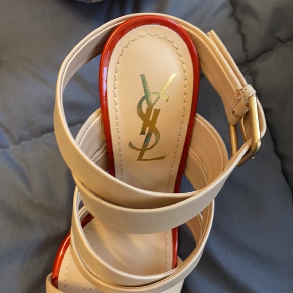 ♥️YSL Saint Laurent NEW sandals size 36 - Picture 7 of 8